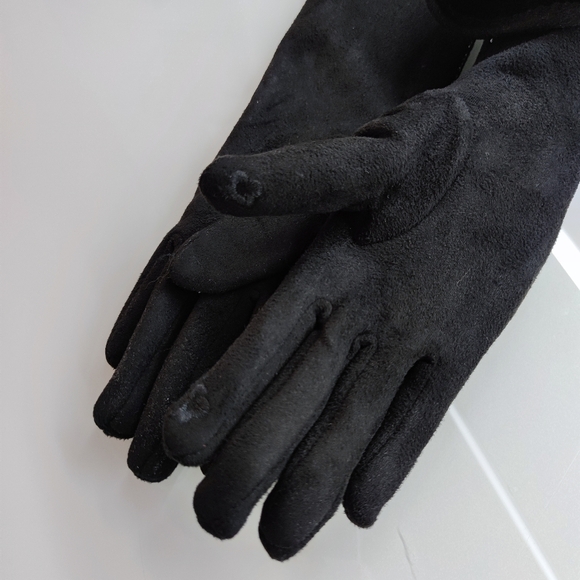 Polyester Long Gloves with Line Stone - Picture 4 of 8